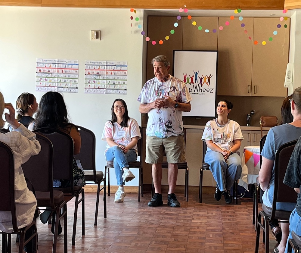 Physicians presenting to caregivers