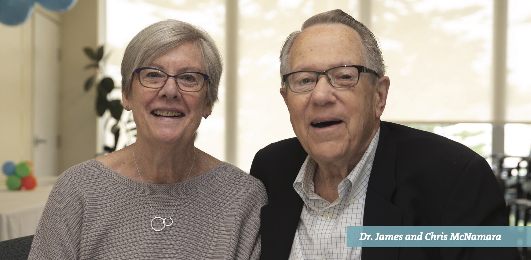 Dr James and Chris McNamara Dr James and Chris McNamara