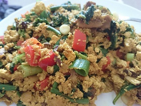 Tofu Vegetable Scramble Tofu Vegetable Scramble